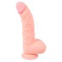 Realistyczny elastyczny penis dildo przyssawka 20cm - 5