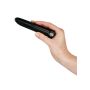 Klasyczny mini wibrator mały masażer podręczny 13cm czarny - 6