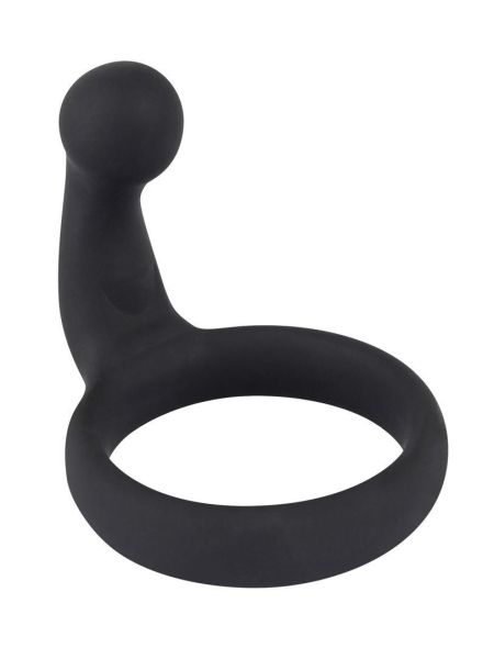 Pierścień na penisa erekcyjny z masażerem krocza - 2