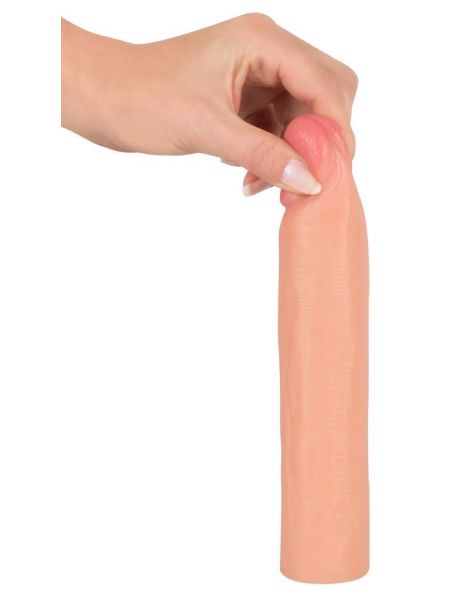Nakładka realistyczna przedłuża penisa 10cm - 8