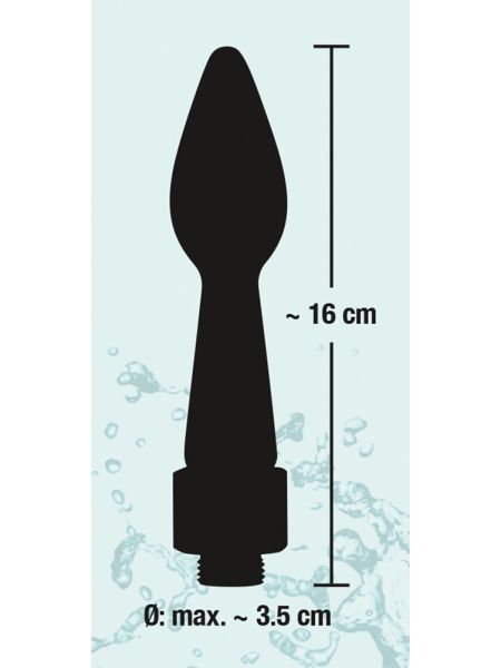 Wtyczka analna podłączana do prysznica irygator - 14