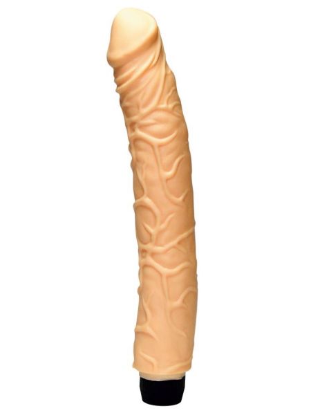 Długi wibrator realistyczny grube żyły penis 31cm - 3