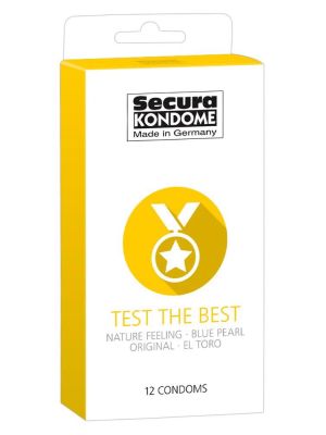 Mix najlepsze prezerwatywy kondomy Secura Best 12szt