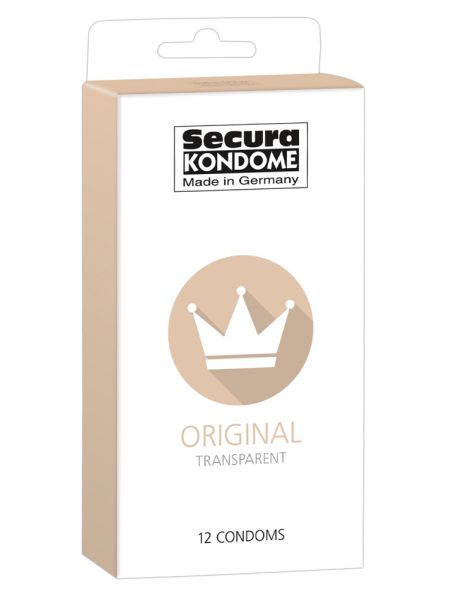 Prezerwatywy klasyczne sex Secura Original 12szt - 2