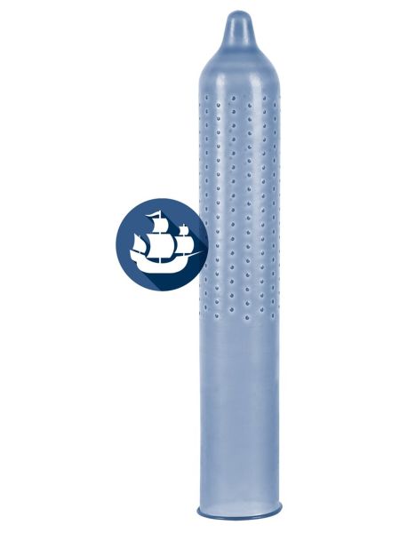 Prezerwatywy z wypustkami Secura Blue Pearl 24szt - 2