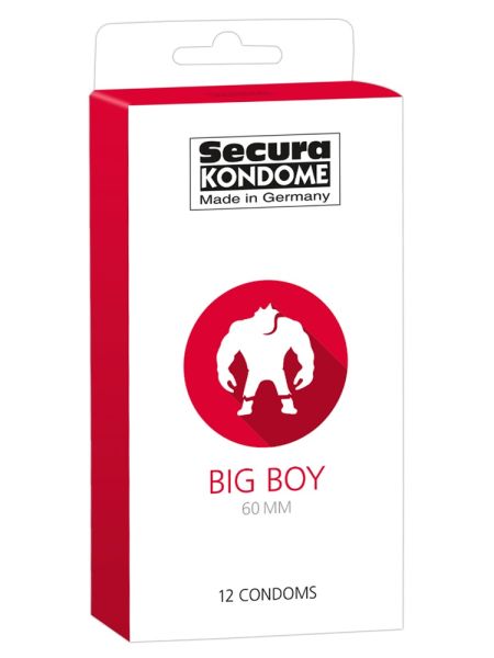 Prezerwatywy duży rozmiar xxl sex Secura Big 12szt