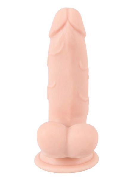 Dildo wyginane penis realistyczny sex członek 17cm - 5