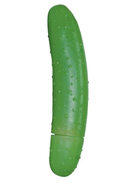 Dildo ogórek z penisem w środku tryskające 25cm - 5