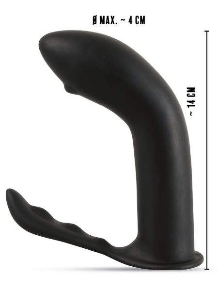Korek analny męski plug sex masażer prostaty 14cm - 11