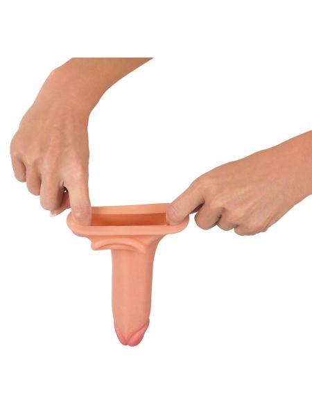 Realistyczna naturalna przedłużka penisa plus 5cm - 12