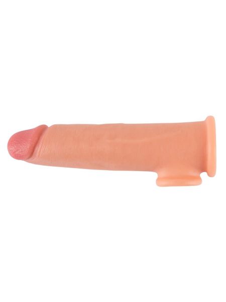 Realistyczna naturalna przedłużka penisa plus 5cm - 6
