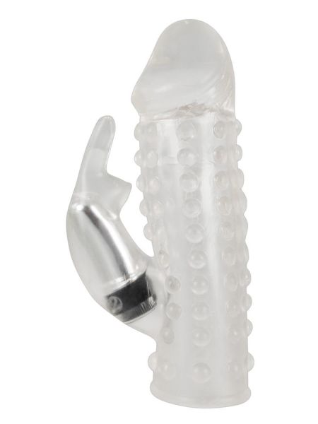 Penis Sleeve with Clitoris Stimulator - 3