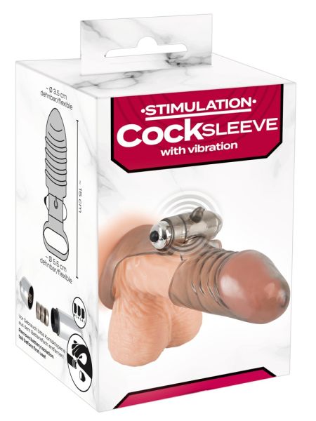 Cock Sleeve with Vibration - 2