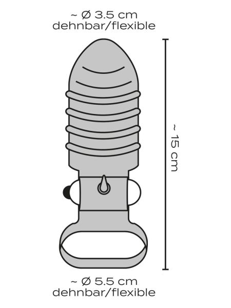 Cock Sleeve with Vibration - 4