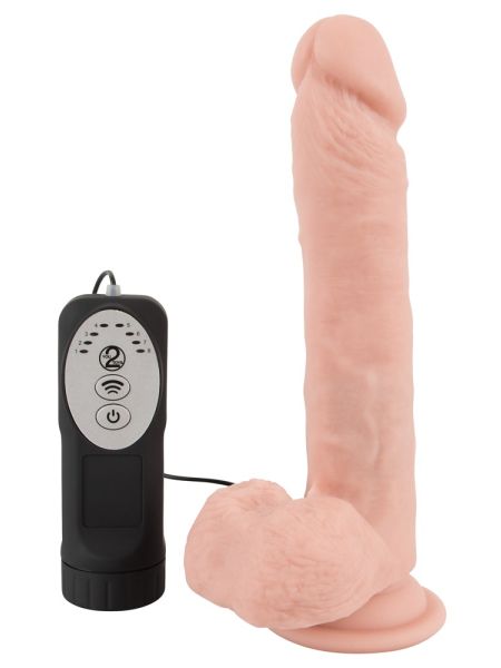 Dildo realistyczne posuw przyssawka 8trybów 21cm - 6