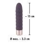 Wibrator klasyczny analny waginalny 10 trybów 15 cm - 16
