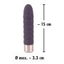 Wibrator klasyczny analny waginalny 10 trybów 15 cm - 19