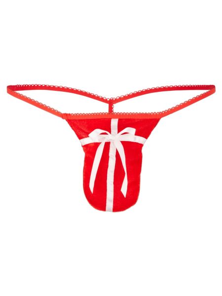 Stringi męskie erotyczne czerwone prezent urodziny - 5