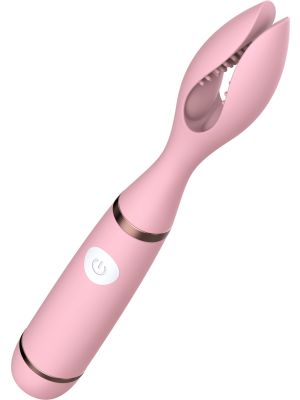 Wibrator dla par masażer penisa łechtaczki 19cm - image 2