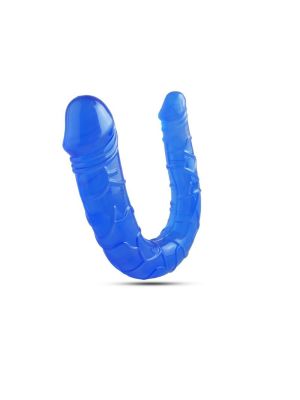 Podwójne dildo analne waginalne dwustronne 15cm - image 2