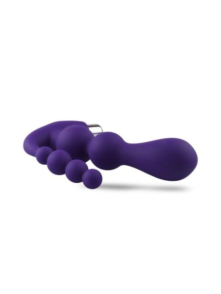 Masażer wibrator dla kobiet analny waginalny 15cm - 3