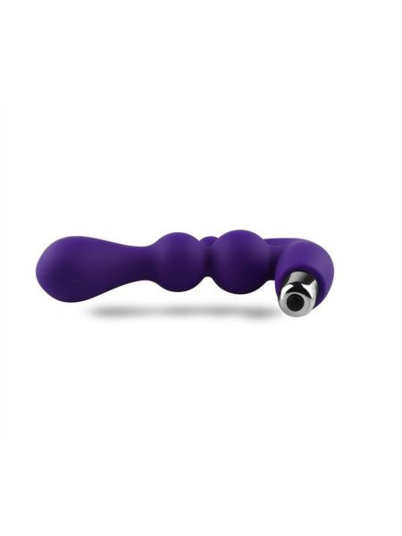 Masażer wibrator dla kobiet analny waginalny 15cm - 4