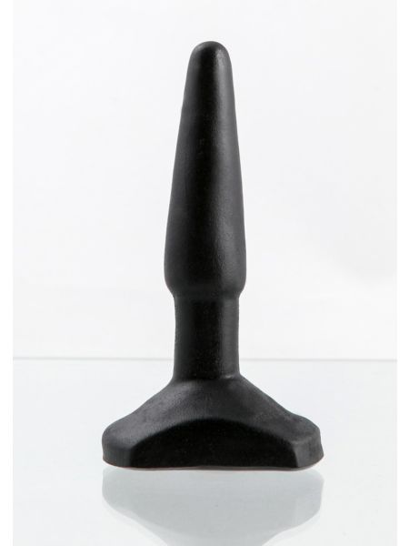Korek analny dla początkujących wąski mały 12cm czarny - 2