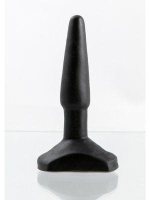 Korek analny dla początkujących wąski mały 12cm czarny - image 2