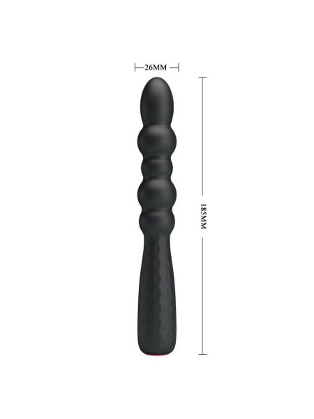 Mocny wibrator waginalny stymulator analny 12 trybów - 7