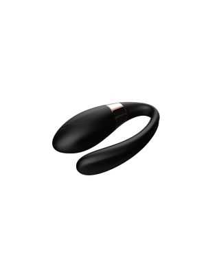 Wibrator dla par masażer łechtaczki punkt G pilot USB czarny - image 2