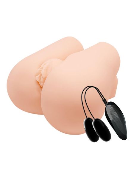 Podwójny realistyczny masturbator pupa wagina sex
