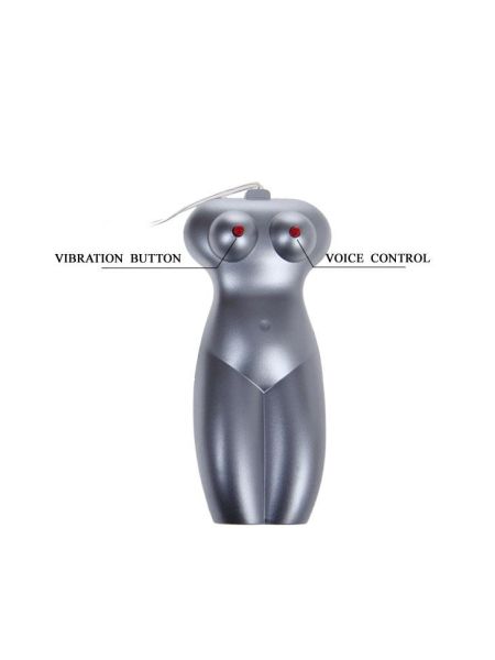 Realistyczny masturbator ciało wibracje głos 80cm - 7
