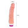 Realistyczny wibrator penis z gładką główką 19cm - 5