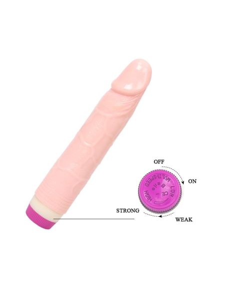 Wibrator realistyczny naturalny penis żyły 21cm - 5