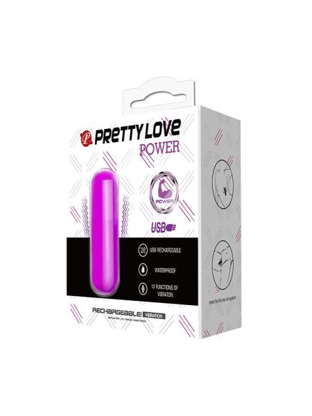 Mini masażer do łechtaczki sex stymulator 6cm 12trybów różowy - 7