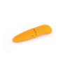 Mały wygięty wibrator do punktu G mini masażer 12cm pomarańczowy - 5