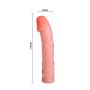 Realistyczne dildo penis członek do strap-on 19cm - 6