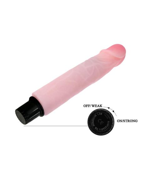 Realistyczny wibrator naturalny jak penis sex 21cm - 4