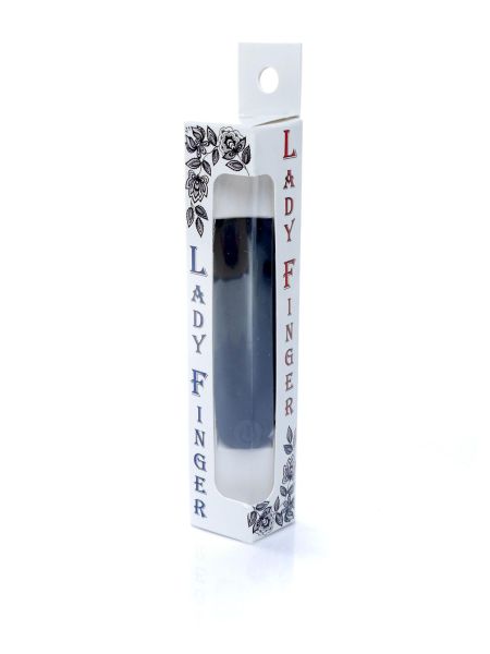 Mini masażer łechtaczki mały wibrator 10trybów 7cm czarny - 5