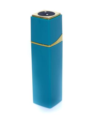 Kompaktowy mini wibrator sex masażer 9cm 10trybów niebieski - image 2