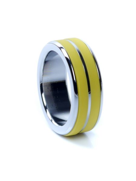 Pierścień metalowy stalowy erekcyjny na penisa 3,5cm - 2