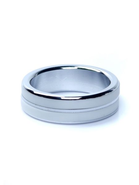 Pierścień metalowy stalowy erekcyjny na penisa 4cm - 4