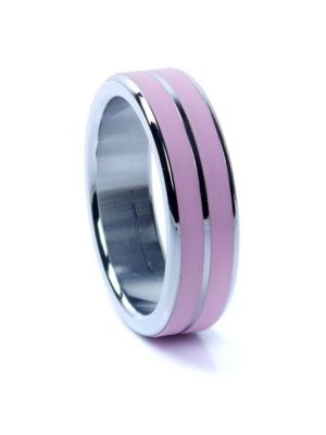Pierścień metalowy stalowy erekcyjny na penisa 4,5cm - image 2
