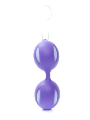 Stymulujace kulki orgazmowe waginalne kegla fioletowe - image 2