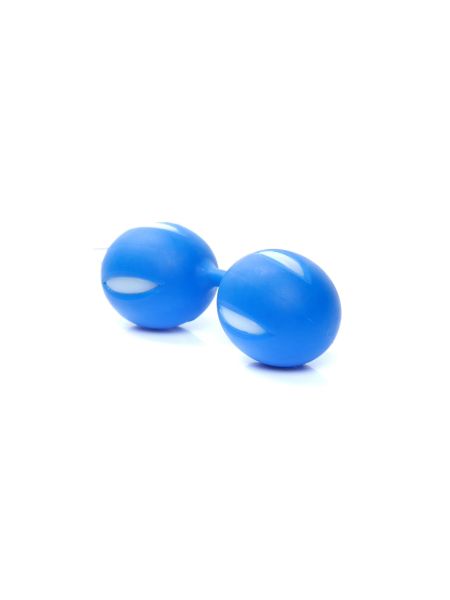 Stymulujace kulki gejszy orgazmowe waginalne kegla niebieskie - 3