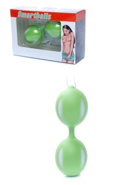 Stymulujace kulki gejszy orgazmowe waginalne kegla zielone - 3