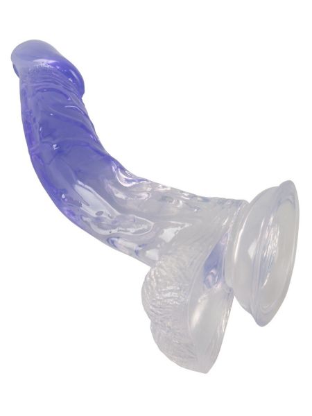 Clear Curved Dildo - 7