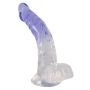Clear Curved Dildo - 3