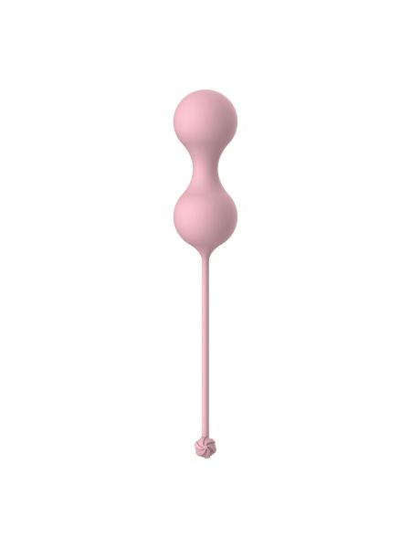 Zestaw kulek do ćwiczeń mięśni kegla orgazmowych różowy - 2
