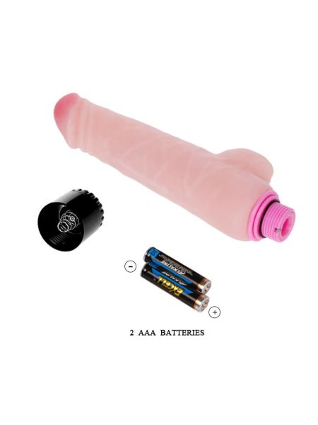 Wibrator realistyczny penis z jądrami 24cm - 6